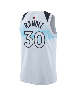 Julius Randle #30 Maillot Minnesota Timberwolves White City Edition
