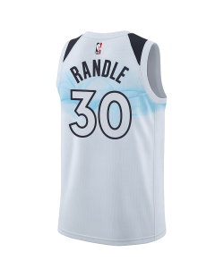 Julius Randle #30 Maillot Minnesota Timberwolves White City Edition