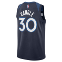 Julius Randle #30 Maillot icône de la marine des Minnesota Timberwolves