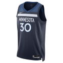 Julius Randle #30 Maillot icône de la marine des Minnesota Timberwolves
