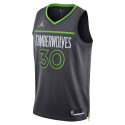 Julius Randle #30 Maillot de déclaration au charbon des Minnesota Timberwolves