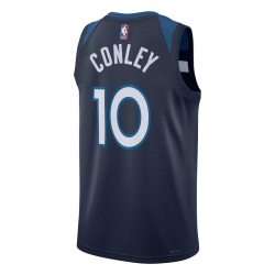 Mike Conley #10 Maillot icône de la marine des Minnesota Timberwolves