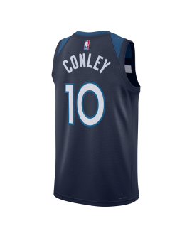 Mike Conley #10 Maillot icône de la marine des Minnesota Timberwolves