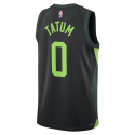 Jayson Tatum #0 Maillot Boston Celtics Black City Edition