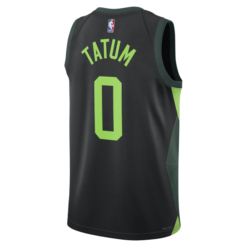 Jayson Tatum #0 Maillot Boston Celtics Black City Edition