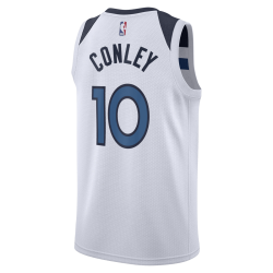 Mike Conley #10 Maillot blanc de l'association des Minnesota Timberwolves