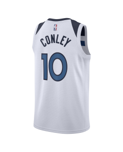 Mike Conley #10 Maillot blanc de l'association des Minnesota Timberwolves