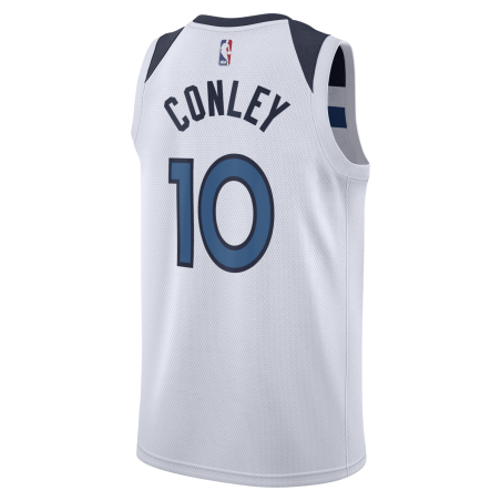 Mike Conley #10 Maillot blanc de l'association des Minnesota Timberwolves