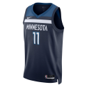 Naz Reid #11 Maillot Icon Marine des Minnesota Timberwolves