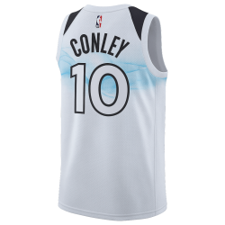 Mike Conley #10 Maillot Minnesota Timberwolves White City Edition