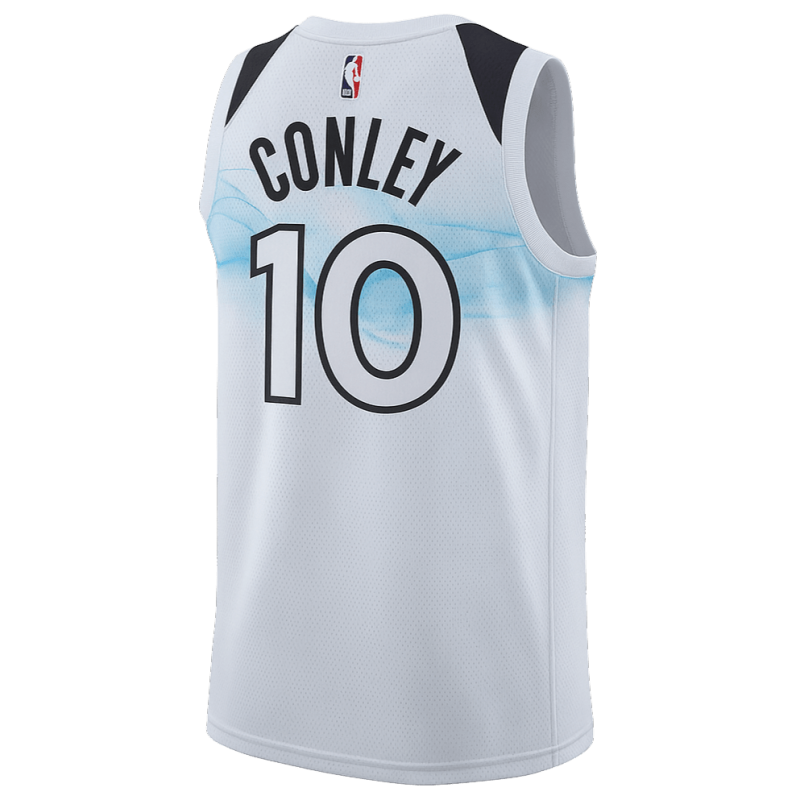 Mike Conley #10 Maillot Minnesota Timberwolves White City Edition
