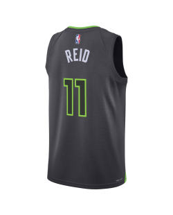 Naz Reid #11 Maillot de déclaration charbon de bois des Minnesota Timberwolves