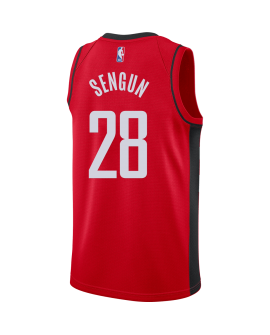 Alperen Şengün #28 Maillot icône rouge des Houston Rockets