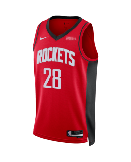Alperen Şengün #28 Maillot icône rouge des Houston Rockets