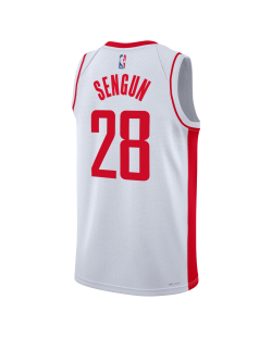 Alperen Şengün #28 Maillot blanc de l'association des Houston Rockets