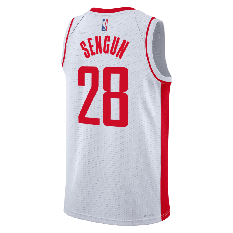 Alperen Şengün #28 Maillot blanc de l'association des Houston Rockets