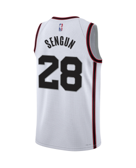 Alperen Şengün #28 Maillot Houston Rockets White City Edition