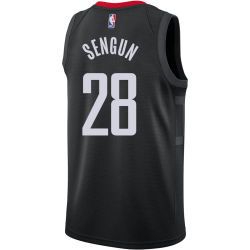 Alperen Şengün #28 Maillot de déclaration noir des Houston Rockets