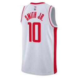Jabari Smith Jr. #10 Maillot blanc de l'association des Houston Rockets
