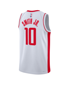 Jabari Smith Jr. #10 Maillot blanc de l'association des Houston Rockets