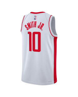 Jabari Smith Jr. #10 Maillot blanc de l'association des Houston Rockets