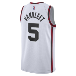 Fred VanVleet #5 Maillot Houston Rockets White City Edition