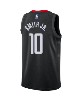 Jabari Smith Jr. #10 Maillot de déclaration noir des Houston Rockets