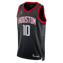 Jabari Smith Jr. #10 Maillot de déclaration noir des Houston Rockets