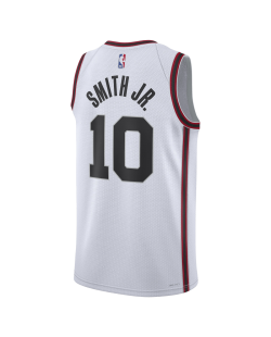 Jabari Smith Jr. #10 Maillot Houston Rockets White City Edition