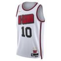 Jabari Smith Jr. #10 Maillot Houston Rockets White City Edition