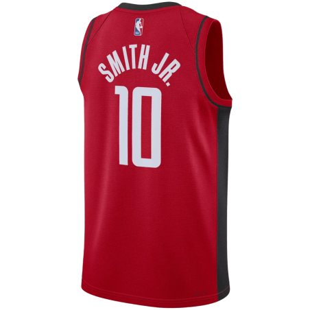 Jabari Smith Jr. #10 Maillot icône rouge des Houston Rockets