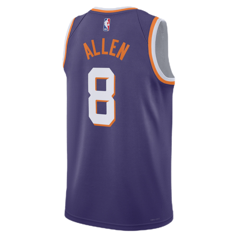 Grayson Allen #8 Maillot Icône Violet Phoenix Suns