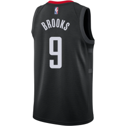 Dillon Brooks #9 Maillot de déclaration noir des Houston Rockets