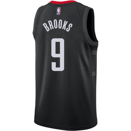 Dillon Brooks #9 Maillot de déclaration noir des Houston Rockets