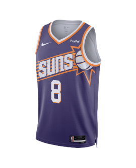 Grayson Allen #8 Maillot Icône Violet Phoenix Suns