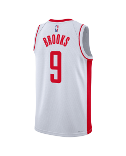 Dillon Brooks #9 Maillot blanc de l'association des Houston Rockets