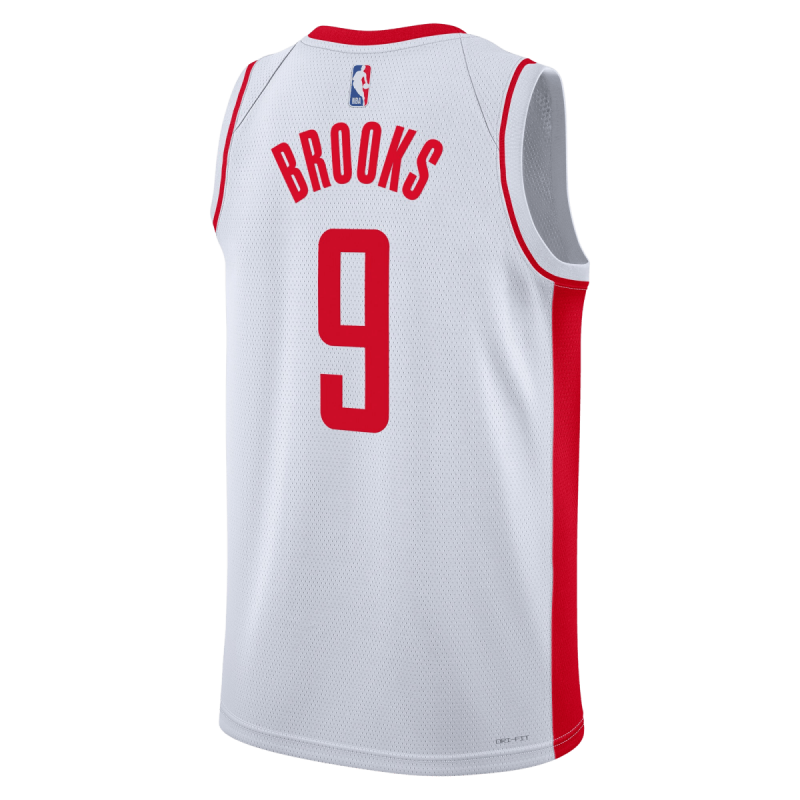 Dillon Brooks #9 Maillot blanc de l'association des Houston Rockets