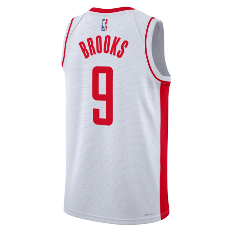 Dillon Brooks #9 Maillot blanc de l'association des Houston Rockets