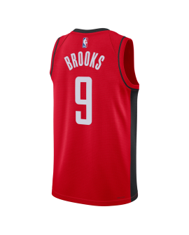 Dillon Brooks #9 Maillot icône rouge des Houston Rockets