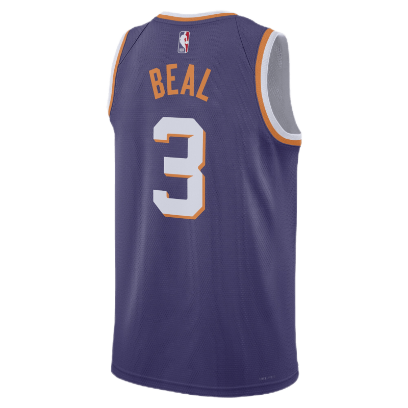 Bradley Beal #3 Maillot Icône Violet Phoenix Suns