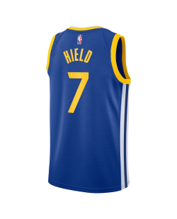 Buddy Hield #7 Maillot icône bleu royal des Golden State Warriors