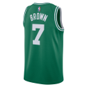 Jaylen Brown #7 Maillot vert icône des Boston Celtics