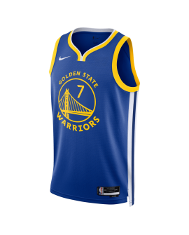 Buddy Hield #7 Maillot icône bleu royal des Golden State Warriors