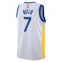 Buddy Hield #7 Maillot de l'association blanche des Golden State Warriors