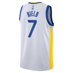 Buddy Hield #7 Maillot de l'association blanche des Golden State Warriors
