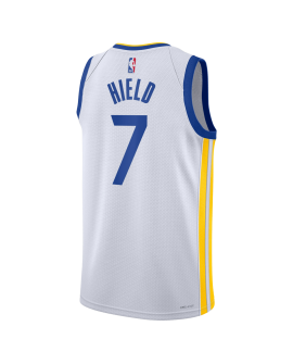 Buddy Hield #7 Maillot de l'association blanche des Golden State Warriors