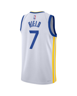Buddy Hield #7 Maillot de l'association blanche des Golden State Warriors