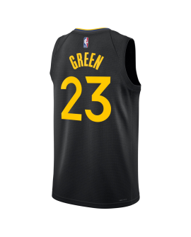 Draymond Green #23 Maillot de déclaration noir des Golden State Warriors
