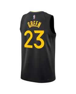 Draymond Green #23 Maillot de déclaration noir des Golden State Warriors