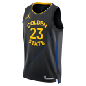 Draymond Green #23 Maillot de déclaration noir des Golden State Warriors